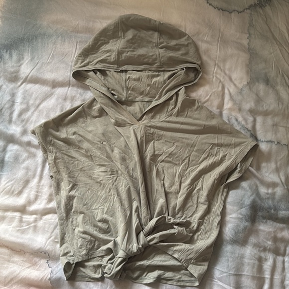 Lululemon Knot Gonna Fly T-Shirt Jade Grey 6 - Picture 2 of 2